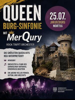 Queen Burg-Sinfonie mit merqury.official Rock trifft Orchester vor der einzigartigen Kulisse der Jakubzburg Mo...